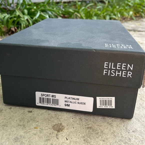 Eileen Fisher Sport Metallic Suede Sneaker Sandal, size 9 - Picture 14 of 14
